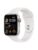 Apple Watch SE (2022) GPS + Cellular 44mm Silver Aluminium Case with White Sport Band – 0194253165866