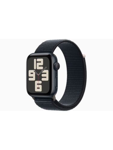 Apple Watch SE (2023) GPS 44mm – Midnight Aluminium Case with Midnight Sport Loop – 0194253772989