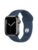 Apple Watch Series 7 GPS + Cellular 41mm Graphite Stainless Steel Case with Abyss Blue Sport Band – 0194252569603