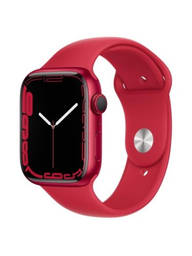 Apple Watch Series 7 GPS + Cellular 45mm (PRODUCT)RED Aluminium Case with (PRODUCT)RED Sport Band – 0194252572856