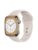 Apple Watch Series 8 GPS + Cellular 41mm Gold Stainless Steel Case with Starlight Sport Band – 0194253178958