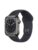 Apple Watch Series 8 GPS + Cellular 41mm Graphite Stainless Steel Case with Midnight Sport Band – 0194253179658