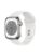 Apple Watch Series 8 GPS + Cellular 41mm Silver Stainless Steel Case with White Sport Band – 0194253178255
