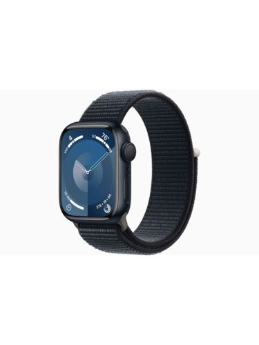 Apple Watch Series 9 GPS 41mm – Midnight Aluminium Case with Midnight Sport Loop – 0194253816003