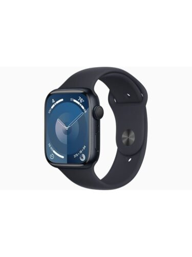 Apple Watch Series 9 GPS 45mm – Midnight Aluminium Case with Midnight Sport Band – M/L – 0194253820079