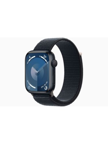 Apple Watch Series 9 GPS 45mm – Midnight Aluminium Case with Midnight Sport Loop – 0194253820444