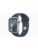 Apple Watch Series 9 GPS + Cellular 41mm – Silver Aluminium Case with Storm Blue Sport Band – M/L – 0194253842095