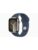 Apple Watch Series 9 GPS + Cellular 41mm – Silver Stainless Steel Case with Storm Blue Sport Band – M/L – 0194253844013