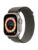 Apple Watch Ultra GPS + Cellular 49mm Titanium Case with Green Alpine Loop – Small – 0194253144434