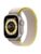 Apple Watch Ultra GPS + Cellular 49mm Titanium Case with Yellow/Beige Trail Loop – M/L – 0194253425533