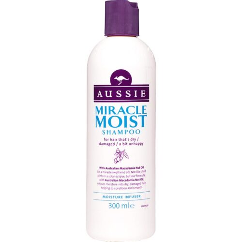 Aussie Miracle Moist Shampoo – 300 ml – 5410076390830