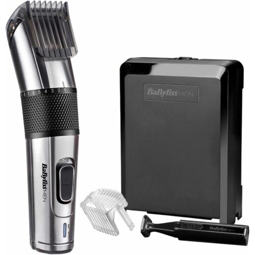 BaByliss Carbon Steel clipper Black/Silver – 1 pcs – 3030050153446