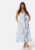 Bardot Vibrant tie dye midi dress Blue 34(UK6) – 9358590212565