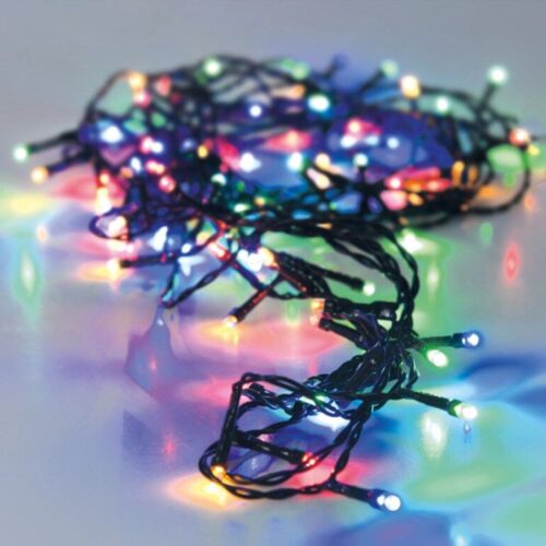 Batteridrevet RGB-dekorasjonslenke 192 LED – 8719202261936