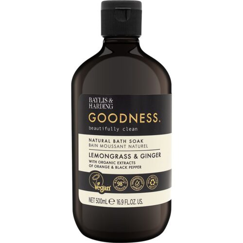 Baylis & Harding Goodness Lemongrass & Ginger Bath Soak 500 ml – 0017854100244