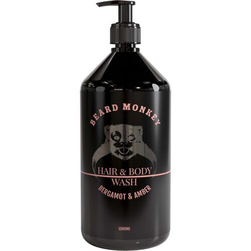 Beard Monkey Hair & Body Bergamot & Amber 1000 ml – 7350037283727