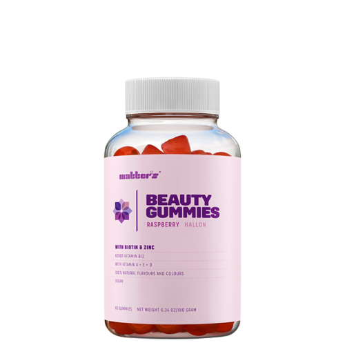 Beauty Gummies Bringebær 60 st – 7350084400214