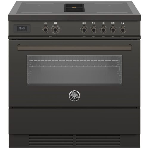 Bertazzoni PROCH94I1ECAT Komfyr med integrert vifte 90cm, carbonio – 8057971100712