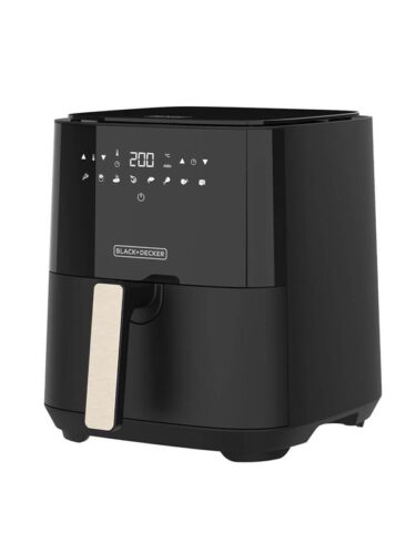 Black & Decker Air Fryer Black 5L 1450W – 8432406730083
