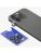 Blueo Sapphire Crystal Stainless Steel Camera Lens Protector – black – iPhone 15 Pro – 6934663739936