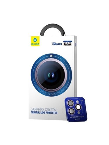 Blueo Sapphire Crystal Stainless Steel Camera Lens Protector – golden – iPhone 14 Pro/14 Pro Max – 6934663731275