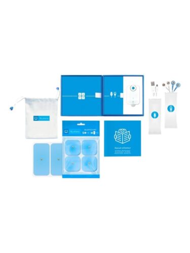 Bluetens Hårføner Classic – electronic muscle stimulator – blue/white – 3760071200743