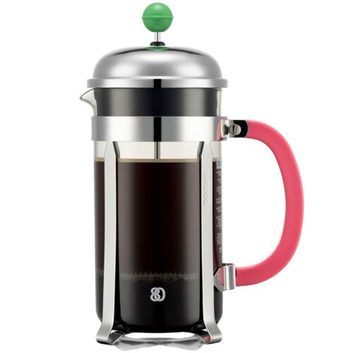 Bodum CHAMBORD presskanne 8 kopper rustfritt stål/rosa – 699965608798