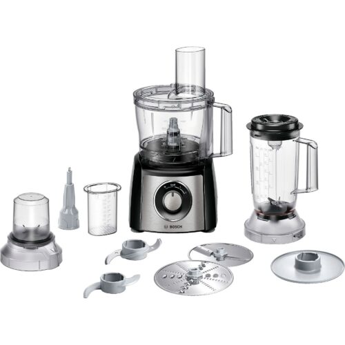 Bosch Foodprosessor Rustfri/Svart – 4242002853376