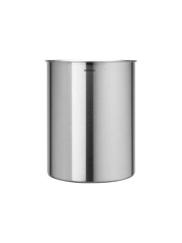 brabantia – waste basket – 15 L – matt steel – 8710755313387