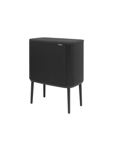 brabantia Bo Touch Bin – rubbish bin – 33 L – matte black – 8710755316067