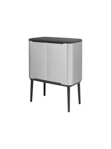 brabantia Bo Touch Bin – rubbish bin – 33 L – matt steel – 8710755316081