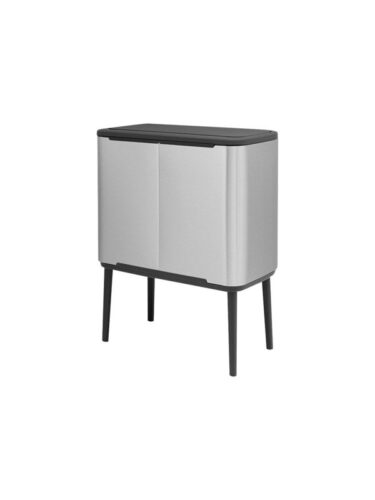 brabantia Bo Touch Bin – rubbish bin – 34 L – matt steel – 8710755316227