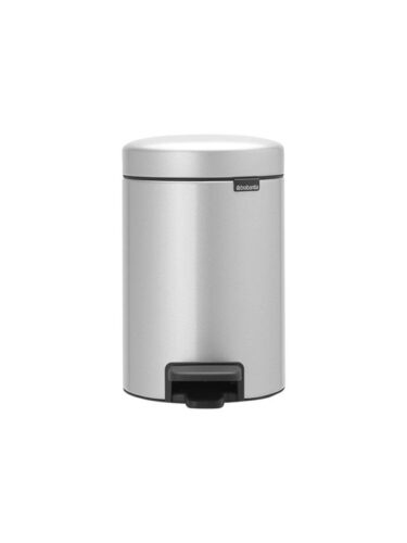 brabantia newIcon – rubbish bin – 3 L – metallic grey – 8710755113260