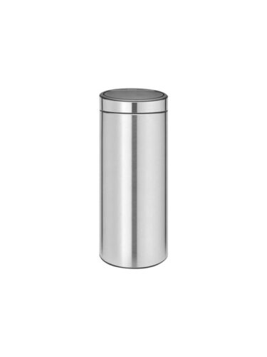 brabantia Touch Bin New – rubbish bin – 30 L – matt steel – 8710755115462