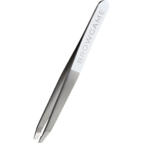 Browgame Cosmetics Original Tweezer Slanted White – 7350076921000