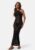 BUBBLEROOM Abra Fine Knitted Dress Black L – 7333340303788