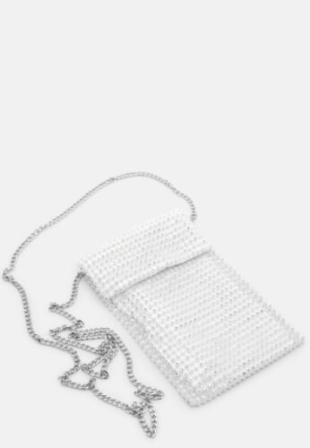 BUBBLEROOM Addison sparkling bag Offwhite One size – 7333340230091