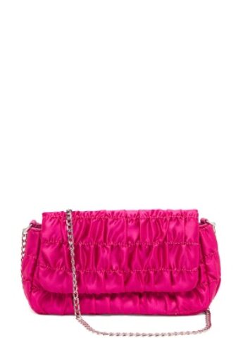 BUBBLEROOM Alice satin party bag Cerise One size – 7333340185124