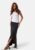 BUBBLEROOM Amandah Frill Skirt Black L – 7333340313541