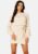 BUBBLEROOM Amira knitted short dress Light beige 2XL – 7333340156995