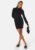 BUBBLEROOM Amra Puff Sleeve Dress Black XL – 7333340256404