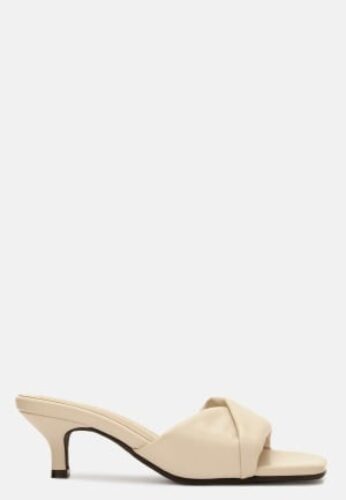 BUBBLEROOM Ana Heeled Sandal Light beige 39 – 7333340223109