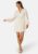 BUBBLEROOM Axelle Wrap Dress Cream L – 7333340271155