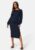 BUBBLEROOM Balloon Sleeve Rib Dress Navy 4XL – 7333340313107