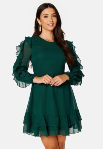 BUBBLEROOM Bea dress Green 2XL – 7333340161937