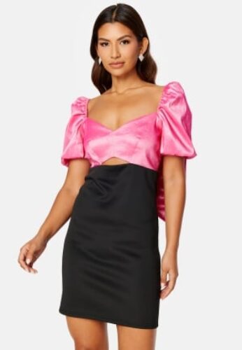 BUBBLEROOM Bow Dress Pink / Black 36 – 7333340174739