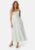 BUBBLEROOM Bustier Strap Dress Blue/Patterned 34 – 7333340297858