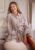 BUBBLEROOM CC Shirt dress Brown / White / Striped 46 – 7333340164822