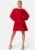 BUBBLEROOM Charli Balloon Sleeve Dress Red 34 – 7333340251249