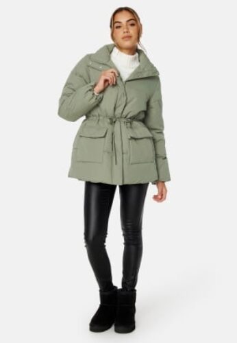 BUBBLEROOM Cleo Padded Jacket Dark green 4XL – 7333340149416